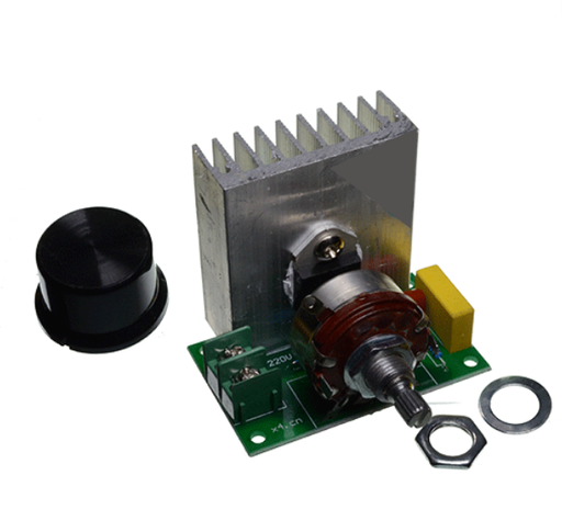 [DIM3800] .Dimmer en Placa de 3800 Watts, incluye perilla (DIM3800)