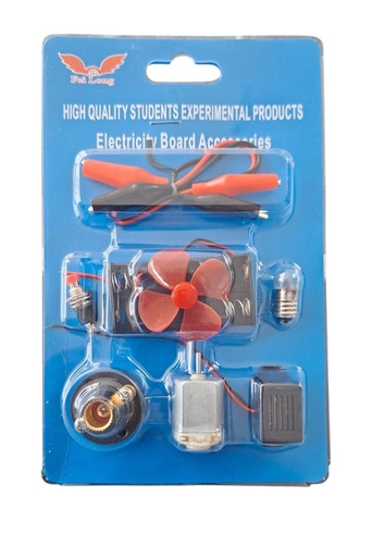 [YS-010] Kit accesorios electicidad en blister 8pcs STEM