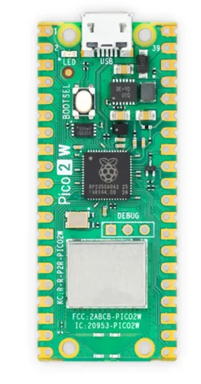 [PICO2W-H] Raspberry Pi Pico 2 W con espadines soldados (original)