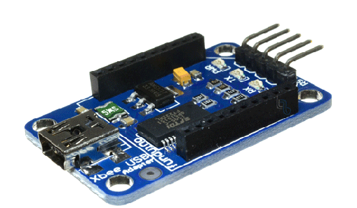 [ARD-USBXB] Adaptador USB a XBEE placa impresa + cable (ARD-USBXB)