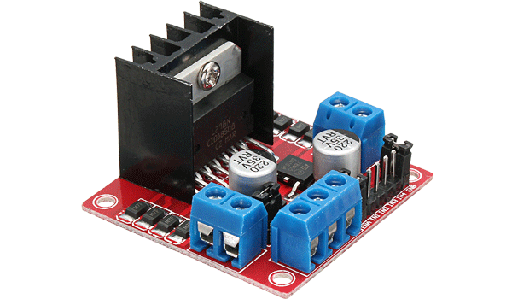 [L298N] .L298N Modulo Puente H para motores DC con L298 PCB