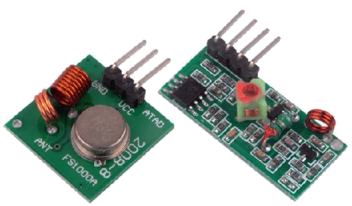 [FST-3CZS-3-434] Modulo de RF 434Mhz ASK transmisor y receptor