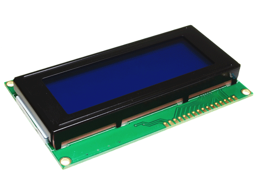 [LCD-420BLA] Display LCD Paralelo de 4 Lineas x 20 Caracteres Compatible con HD44780 (LCD-420BLA)