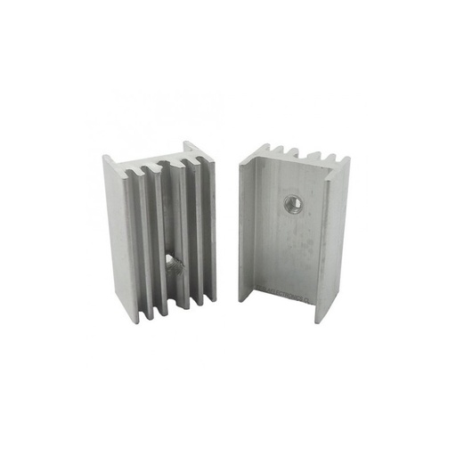 [DIS-202] .DIS-202 Disipador de aluminio para TO-220 + PIN 15x25x9 mm