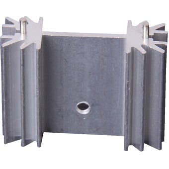 [DIS-203] DIS-203 Disipador de Aluminio para Encapsulado TO220 de 34x12x25mm