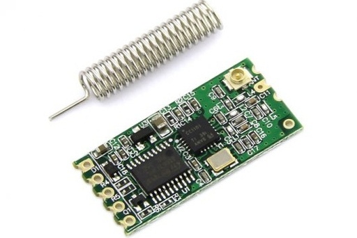 [HC-11] Modulo transceptor de 433MHz RF serial UART CC1101 5V 3V AT (HC-11)
