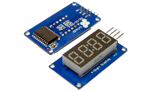 [TM1637-4LED] .TM1637 Modulo de 4 display de 7 segmentos con TM1637 digital tube HW-069