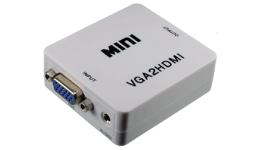 [VGA2HDMI] Conversor de video VGA a HDMI mini con audio (VGA2HDMI)