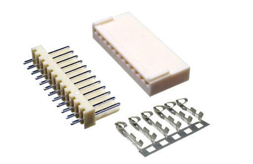 [L2510X12-PCB] .Conector Molex 12 vias para Cable a Circuito Impreso Macho y Hembra(L2510X12-PCB)